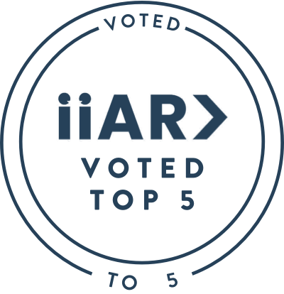 Voted Top 5 IIAR Analyst Professional and Teams of the Year